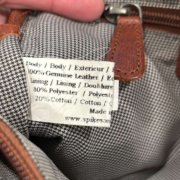 Spikes and SparrowTexas Leather Backpack in Brandy Cognac. EUC - Picture 13 of 15